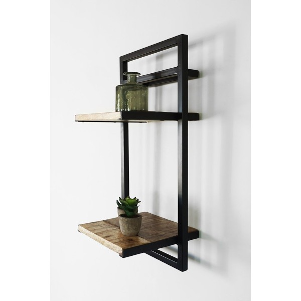 Regal aus Holz und Metall 30 X 60 - Selfsh