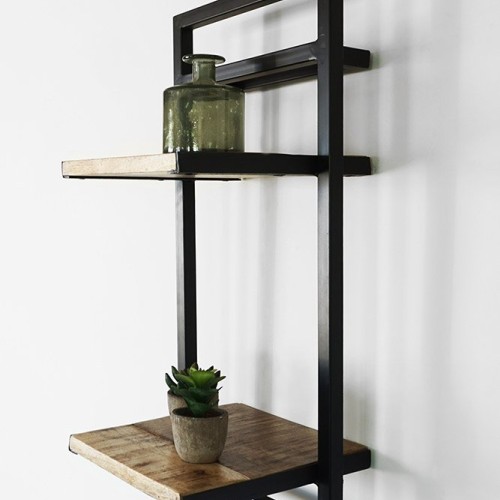 Regal aus Holz und Metall 30 X 60 - Selfsh