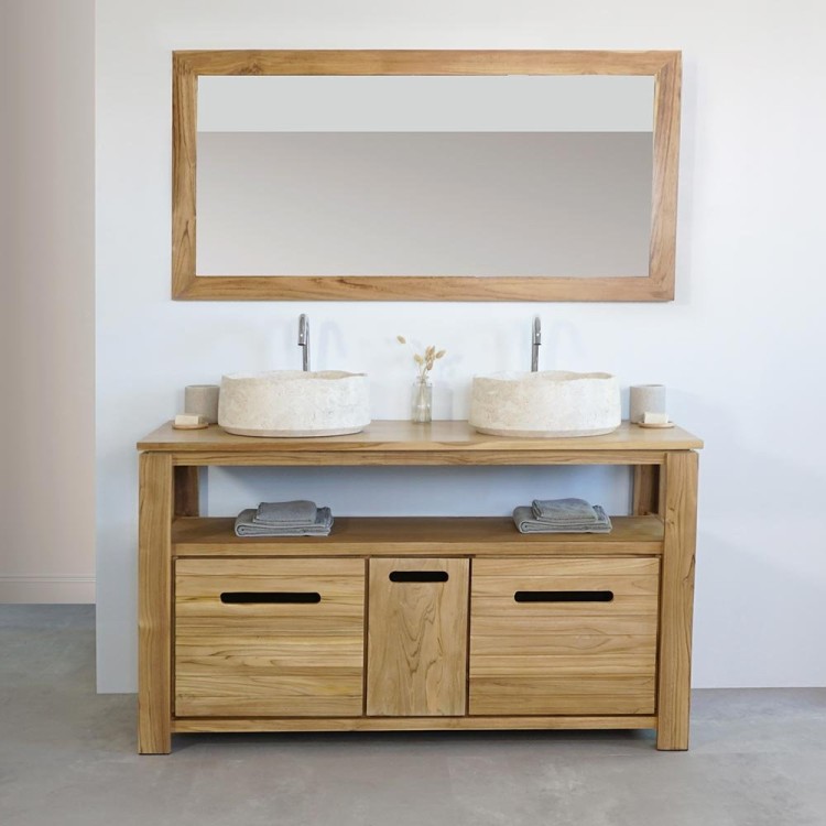 Badezimmermöbel 140 cm - Azur
