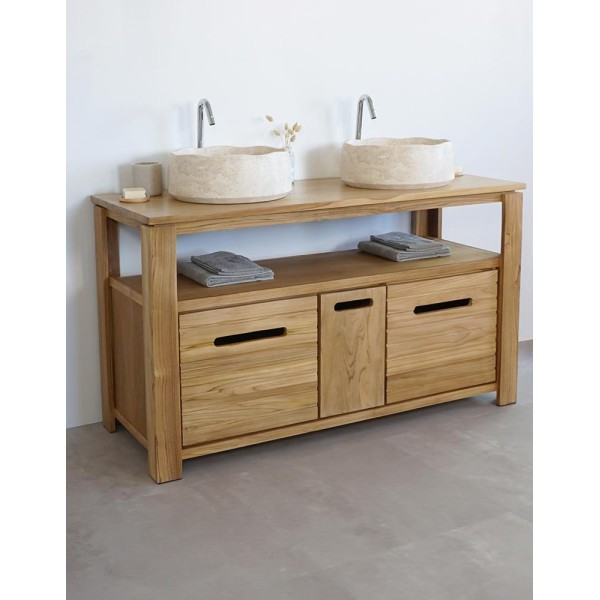 Badezimmermöbel 140 cm - Azur