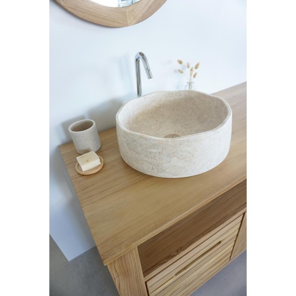 Badezimmermöbel 140 cm - Azur