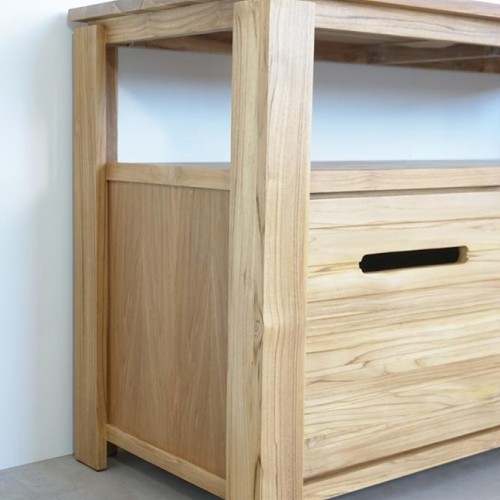 Badezimmermöbel 140 cm - Azur