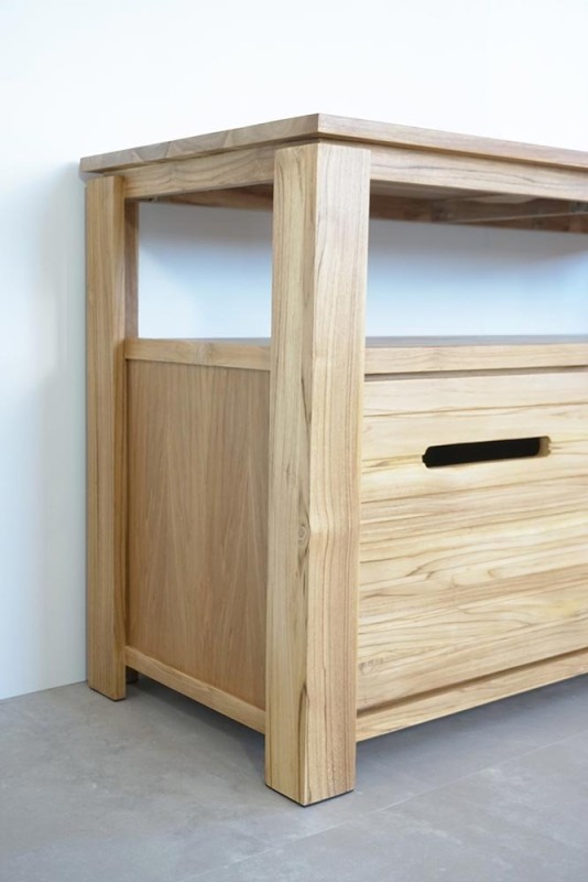 Badezimmermöbel 140 cm - Azur