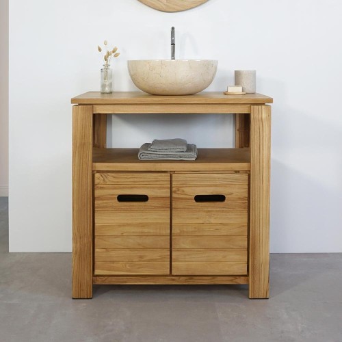 Badezimmermöbel 80 cm - Azur