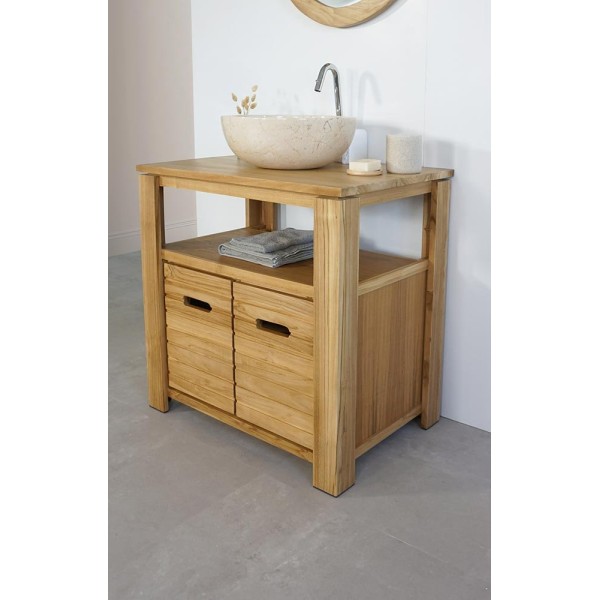 Badezimmermöbel 80 cm - Azur
