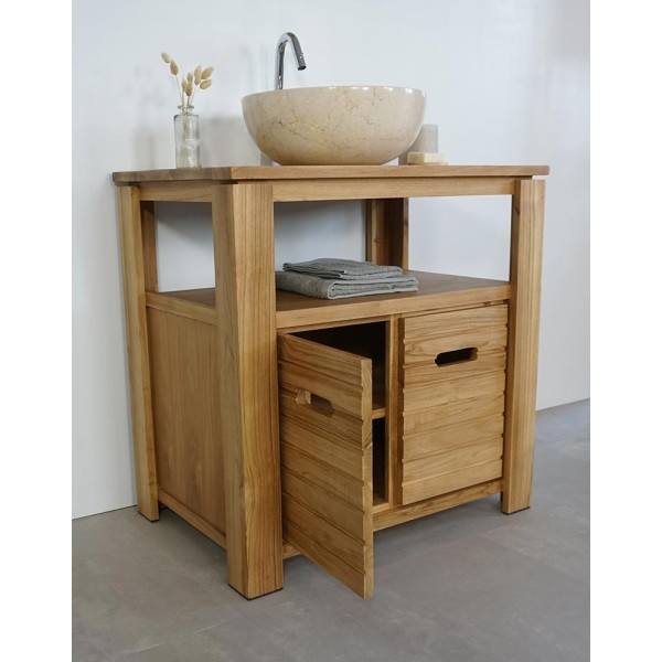 Badezimmermöbel 80 cm - Azur