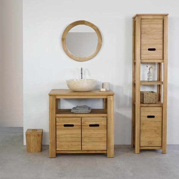 Badezimmermöbel 140 cm - Azur