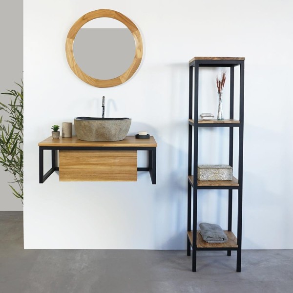 Badezimmermöbel 80 cm - Loft