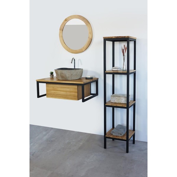 Badezimmermöbel 80 cm - Loft