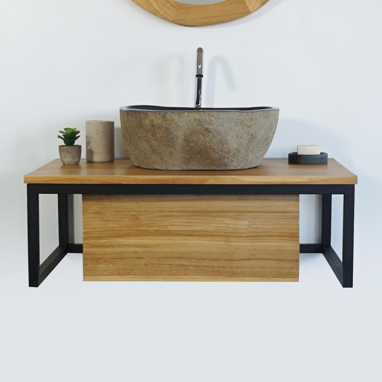 Badezimmermöbel 80 cm - Loft