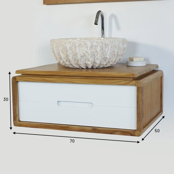Badezimmermöbel 70 cm - Duo