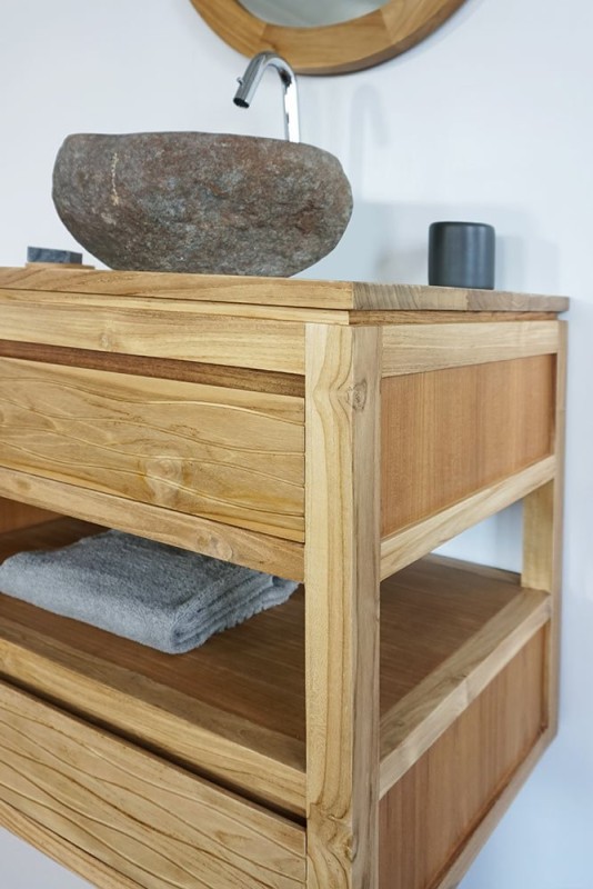 Badezimmermöbel 140 cm - Wave