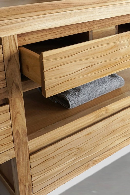Badezimmermöbel 140 cm - Wave