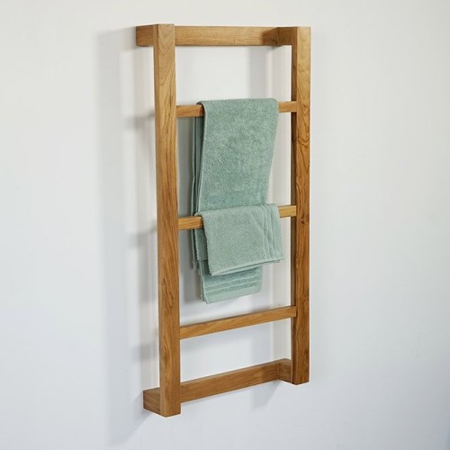 Handtuchhalter aus Teakholz 50 x 100 cm