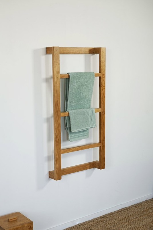 Handtuchhalter aus Teakholz 50 x 100 cm