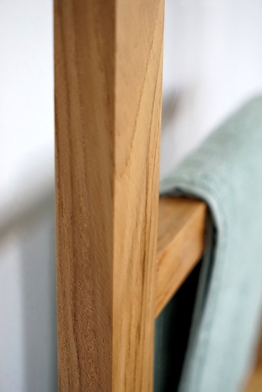Handtuchhalter aus Teakholz 50 x 100 cm