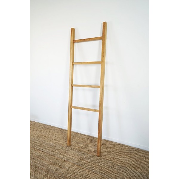 Handtuchleiter aus Teakholz 180 cm
