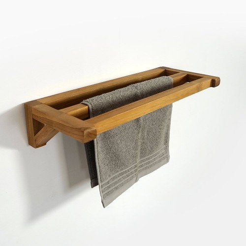 Handtuchhalter aus Teakholz 50 x 100 cm