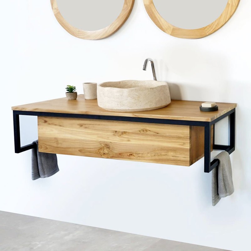 Badezimmermöbel 120 cm - Loft