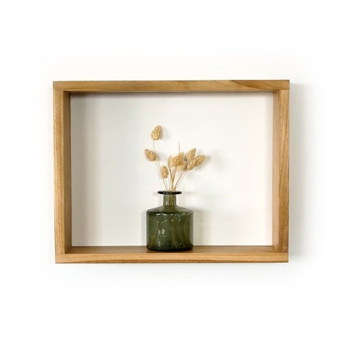 Rechteckige Holzkiste 45 cm