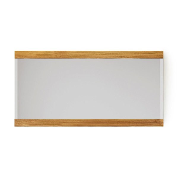 Rechteckiger Spiegel 140 cm Doppelrahmen aus Holz