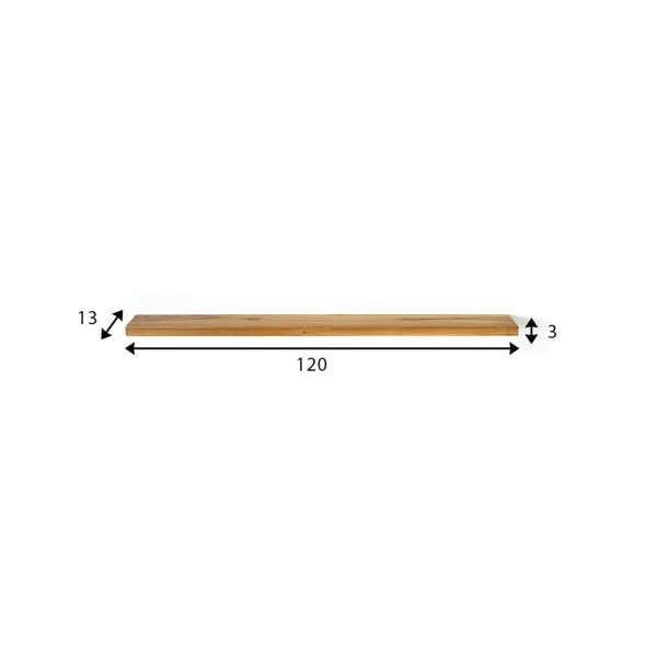 Teakholzregal 120 cm