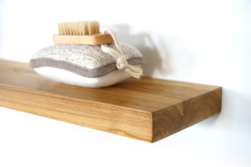 Teakholzregal 120 cm