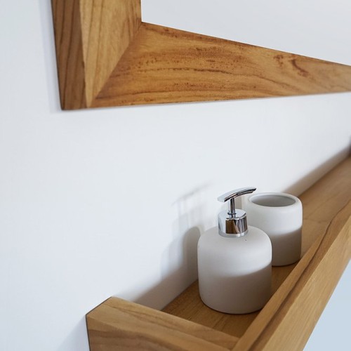 Spiegel 140 cm Holzrahmen