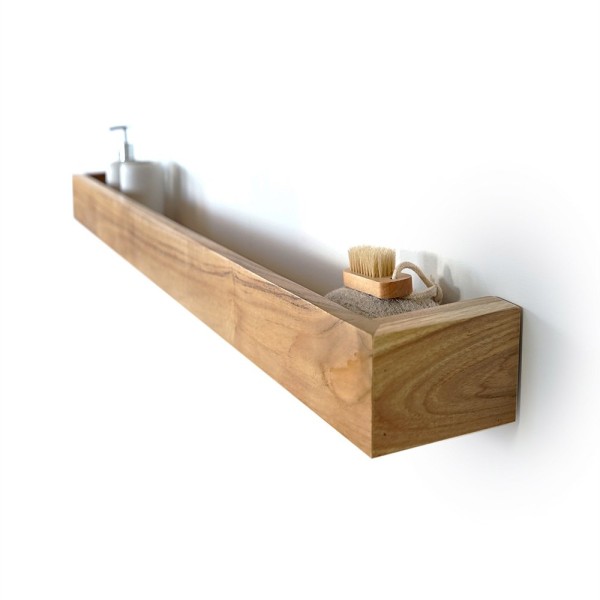 Teakholzregal 140 cm