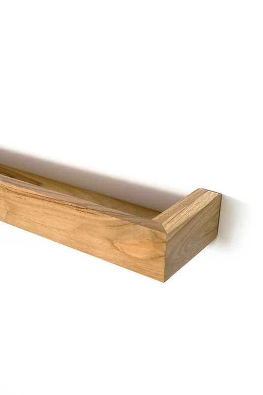 Teakholzregal 120 cm