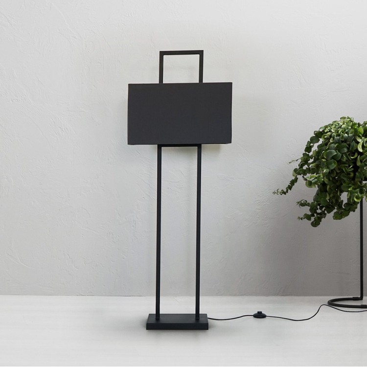 Stehlampe aus Metall und Stoff - Leuven