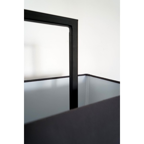 Stehlampe aus Metall und Stoff - Leuven