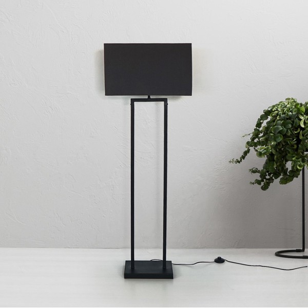Stehlampe aus Metall und Stoff - Antwerpen