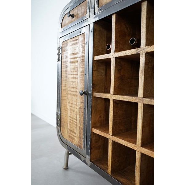 Industrielles Sideboard Weinkeller Manchester