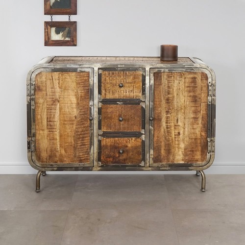 2-türiges industrielles Sideboard Manchester