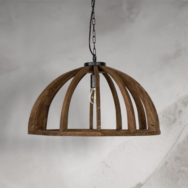 Hängeleuchte aus Holz - Dublin