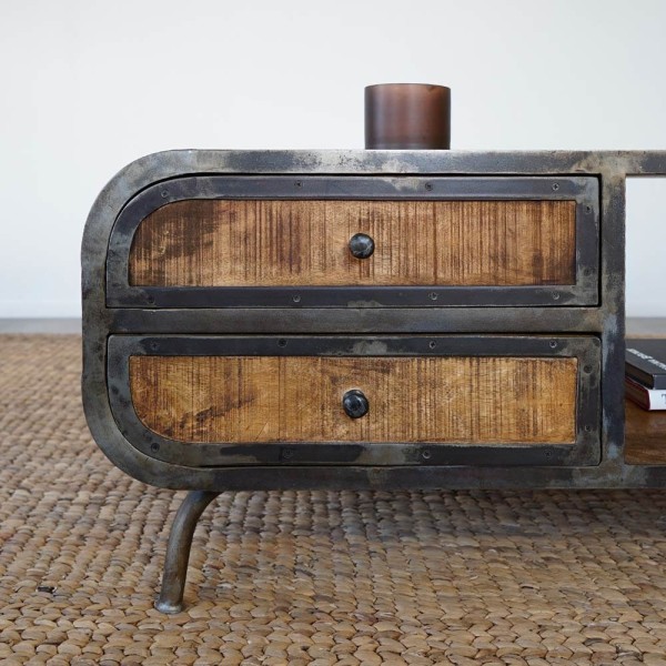 Industrieller Couchtisch Manchester