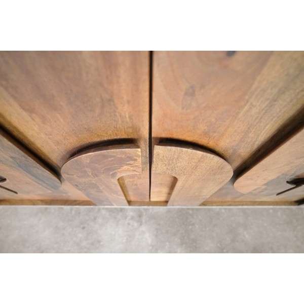 Anrichte aus massivem Mangoholz 160 cm - Flow