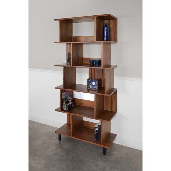 Bücherregal aus Massivholz 90 cm