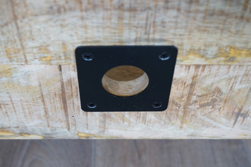 TV-Möbel aus Holz und Metall 120 cm - Babs