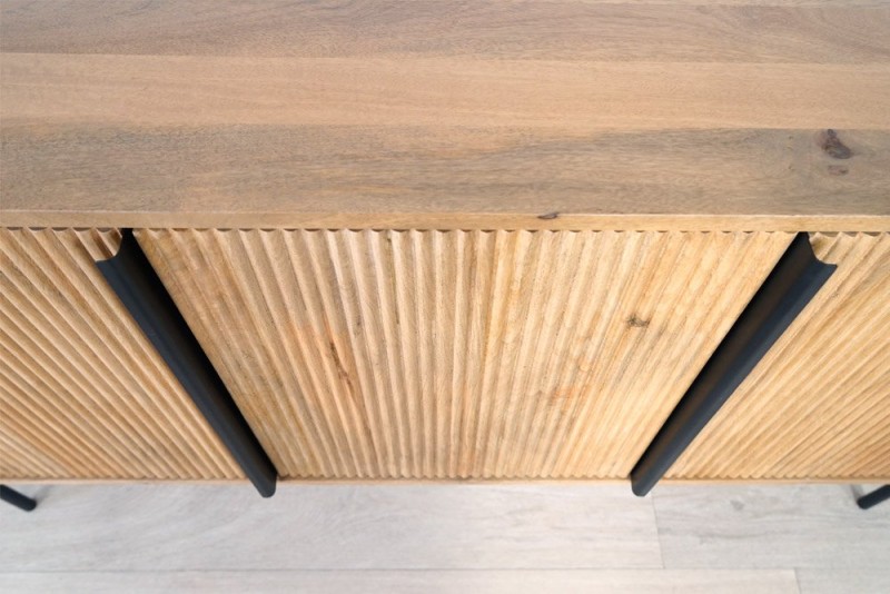 Anrichte aus Massivholz 165 cm - Thanais