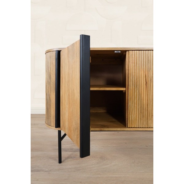 Anrichte aus Massivholz 165 cm - Thanais