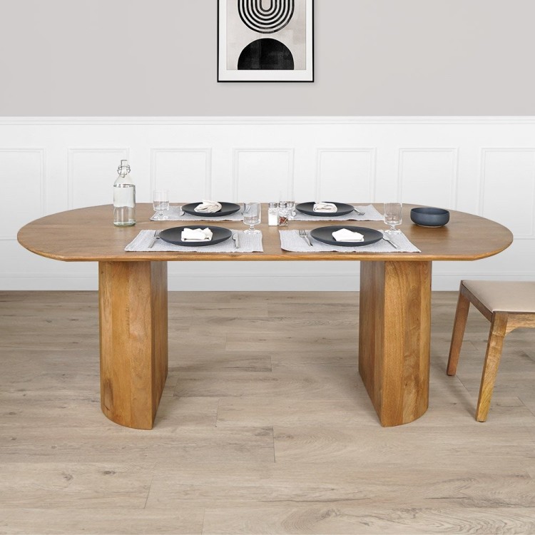 Massivholztisch 200 cm - Luna