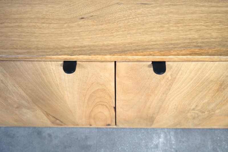 TV-Möbel aus Massivholz 200 cm - Timea