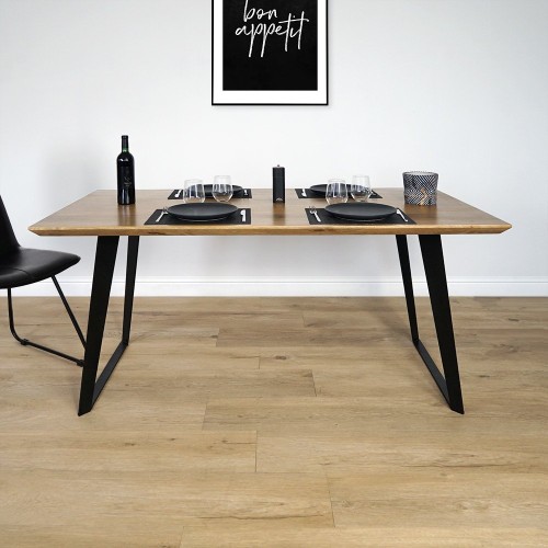 Esstisch aus Holz und Metall - Brooklyn