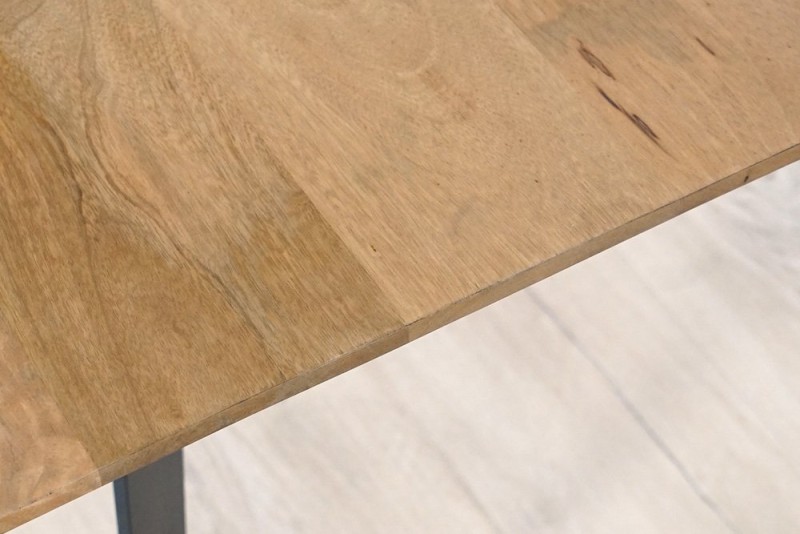 Esstisch aus Holz und Metall - Manhattan