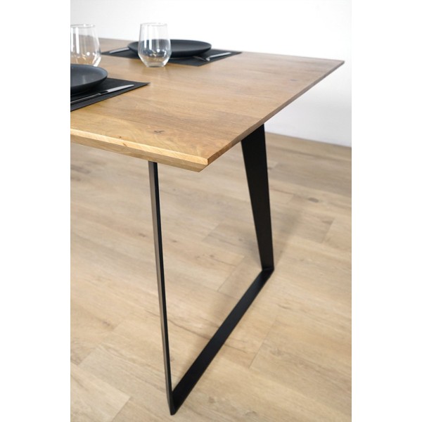 Esstisch aus Holz und Metall - Brooklyn