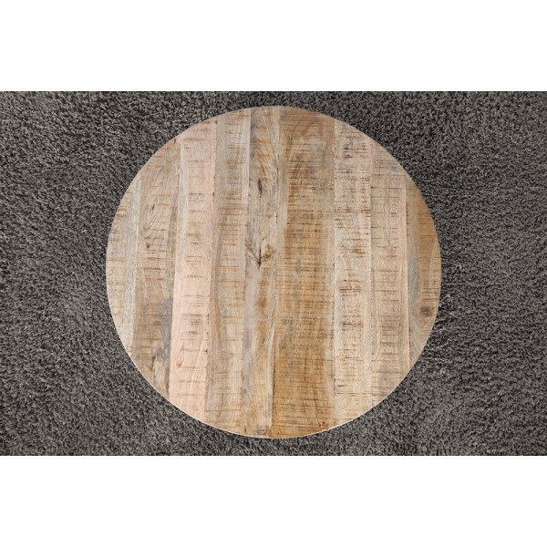 Industrieller Couchtisch Holz Metall Wild West