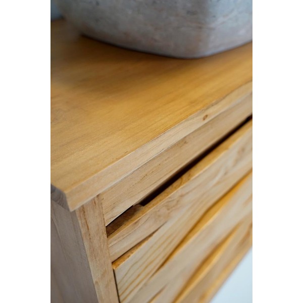 Teakholz Badezimmermöbel 80 cm - Mountain