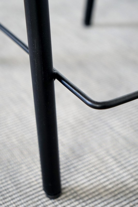 Küchenstuhl aus Holz und Metall - Curve